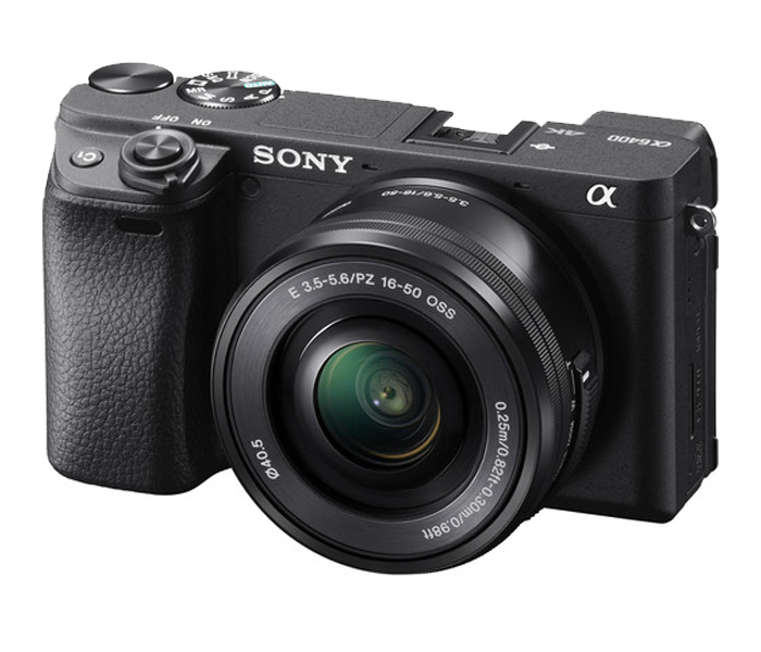 Sony Alpha a6400 Mirrorless Digital Camera with 16-50mm Lens - Black - Zoom Image 4