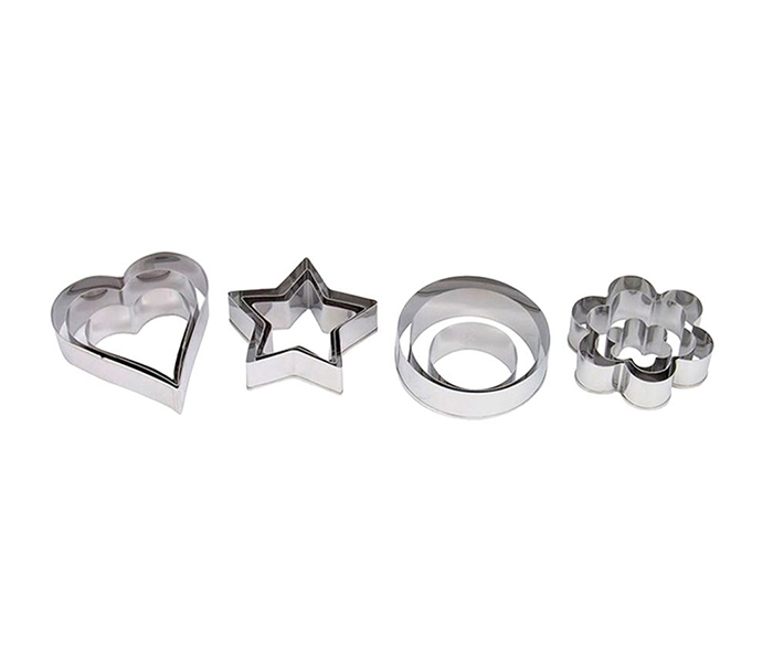 Prestige PR5685 12 Pieces Biscuit Cutters, Silver - Zoom Image 3