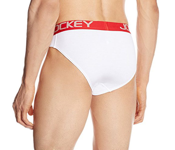 Jockey US17-0110 Zone Modern Brief, White/M - Zoom Image 2