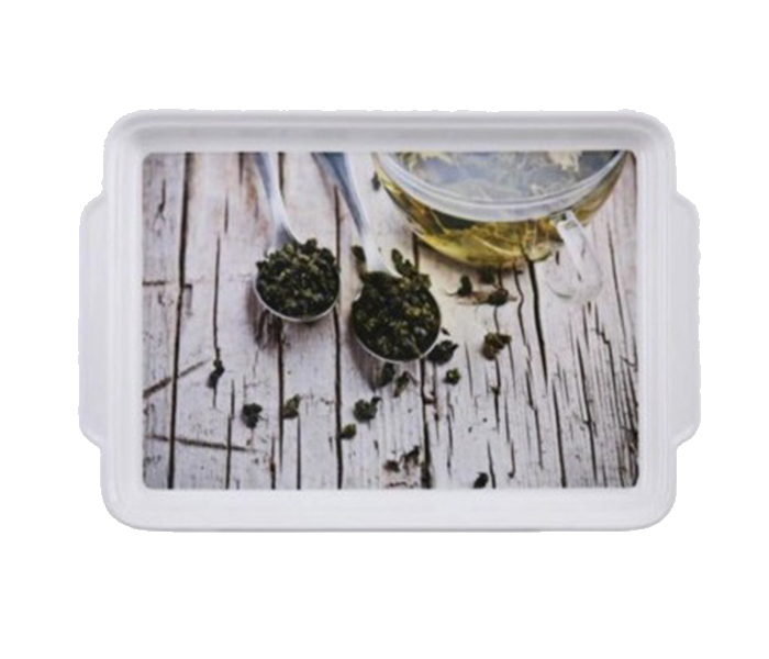 Delcasa DC1424 Melamine Tray - White - Zoom Image