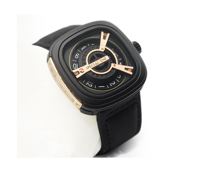 Special One SPO-17 High Quality Analog Wrist Watch for Men - Black - Zoom Image 1