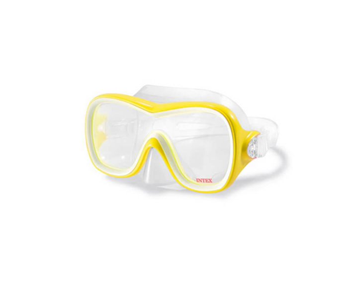 Intex ZX-55978 Wave Rider Swim Mask for Age 8+ - Yellow - Zoom Image