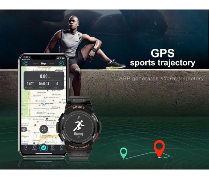 Z3 Waterproof Fitness Tracker Smart Watch IP680 Black - Zoom Image 10