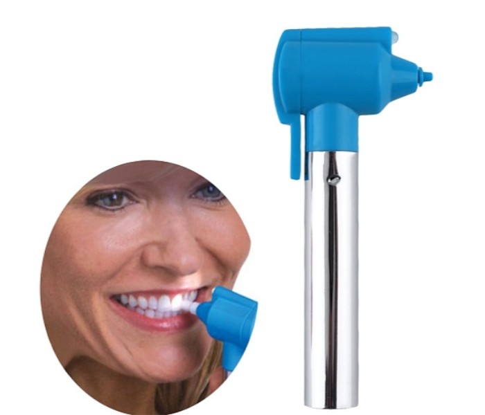 Luma Smile Tooth Polisher and  Whitener Hygiene Kit Nj-7004 Silver and Blue - Zoom Image 2