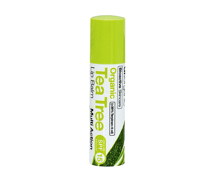 Dr.Organic N13985720A SPF15 Bioactive Skincare Tea Tree Lip Balm - Zoom Image