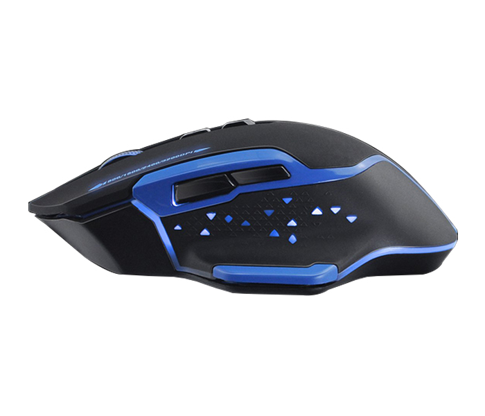 Dragon War G17 Silent 3200 DPI Gaming Mouse - Blue - Zoom Image 4