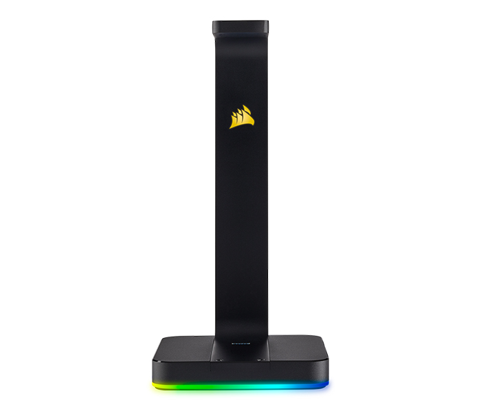 Corsair CA-9011167-NA ST100 RGB Premium Headset Stand - Black - Zoom Image 2