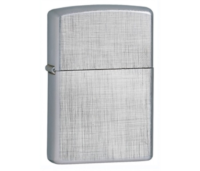 Zippo 28181- MP401061 Regular Linen Weave Lighter Silver - Zoom Image 2