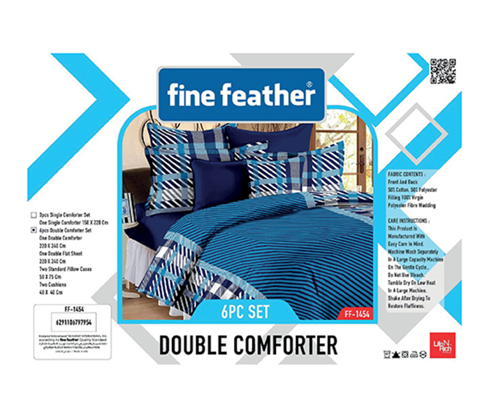 Fine Feather FF-1454CTR Comforter Set - 6 Pieces - Zoom Image