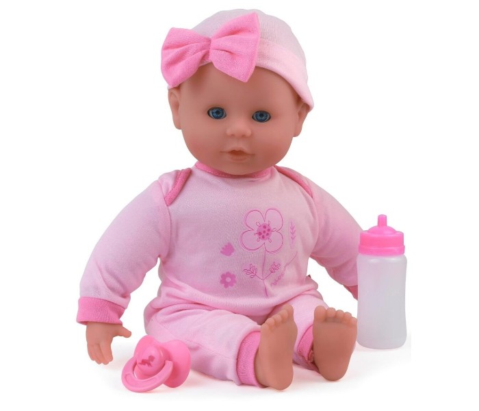 Dolls World 8105 38cm Talking Tammy Baby Doll Pink - Zoom Image 2