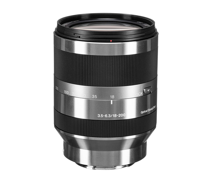 Sony SEL18200 E 18-200mm f/3.5-6.3 Zoom Lens - Grey & Black - Zoom Image 1