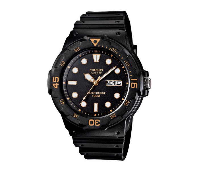 Casio MRW-200H-1EVDF Mens Analog Watch Black - Zoom Image 2