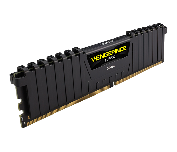 Corsair CMK8GX4M1D3000C16 Vengeance LPX 8GB DDR4 DRAM 3000MHz C16 Memory Kit - Black - Zoom Image 1