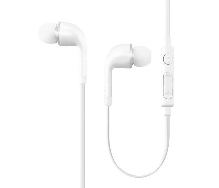 Trands TR-HS463 1.2 Meter 3.5mm In-Ear Stereo Earphone with Mic - White - Zoom Image 5