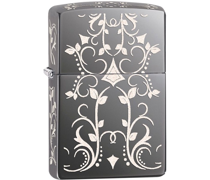 Zippo 28833 150 Filigree Pattern Lighter Black - Zoom Image 3