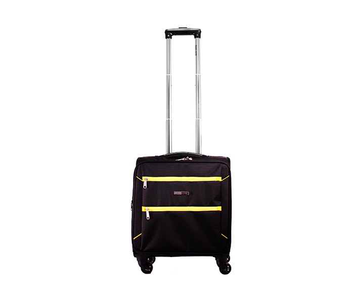 Para John PJPC1022 16-inch Laptop & Pilot Case Trolley Bag, Black - Zoom Image