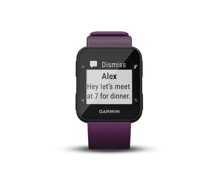 Garmin 30 Forerunner Smart Watch - Purple - Zoom Image 2