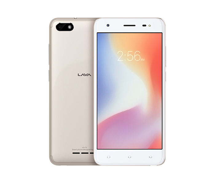 Lava Iris 51 1GB RAM 8GB Dual Sim Smart Phone - Gold - Zoom Image 2