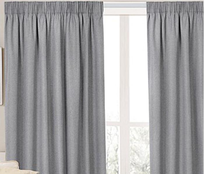 Jassco JAS-001 200 x 300cm Normal Fabric Curtain with Installation - Grey - Zoom Image