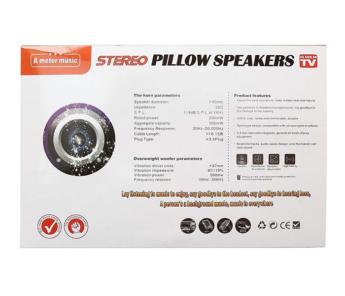 Dynamic Stereo Pillow Speakers - Black - Zoom Image 4