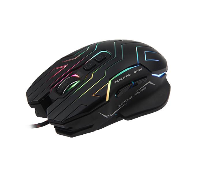 Meetion MT-GM22 Dazzling RGB Ergonomic Gaming Mouse - Black - Zoom Image 8