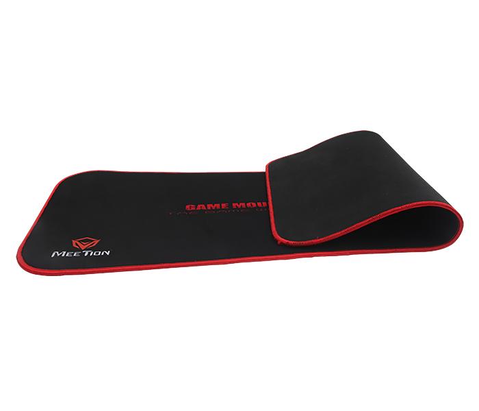 Meetion MT-P100 Longer Rubber Square Gaming Mouse Pad - Black - Zoom Image 2