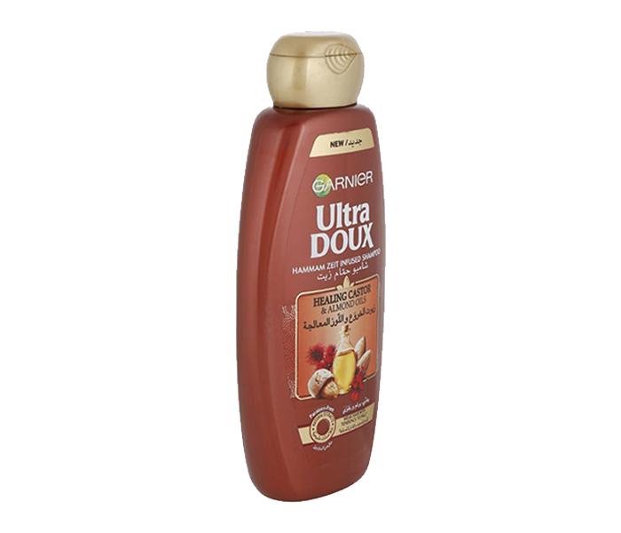 Garnier Ultra Doux Healing Castor & Almond Oil Shampoo - 400ml - Zoom Image 2