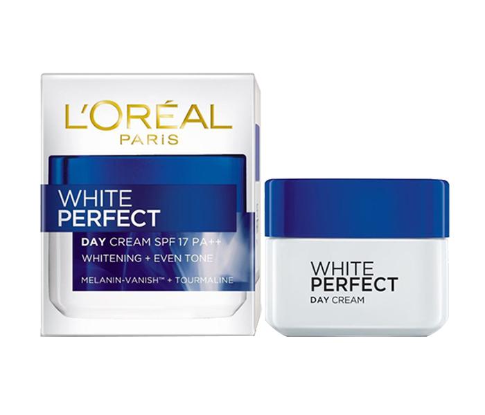 L’Oreal Paris White Perfect Fairness Control Moisturizing PA++ Day Cream - 50ml, SPF17 - Zoom Image 1