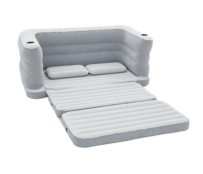 Bestway 79 x 63 x 25 inch Multi Max II Inflatable Air Couch - Grey - Zoom Image 2