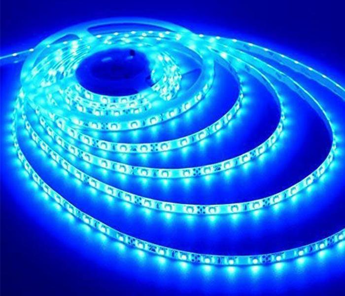 MTC 5m Waterproof & Cuttable LED Strip Light with adapter - Blue - Zoom Image 1