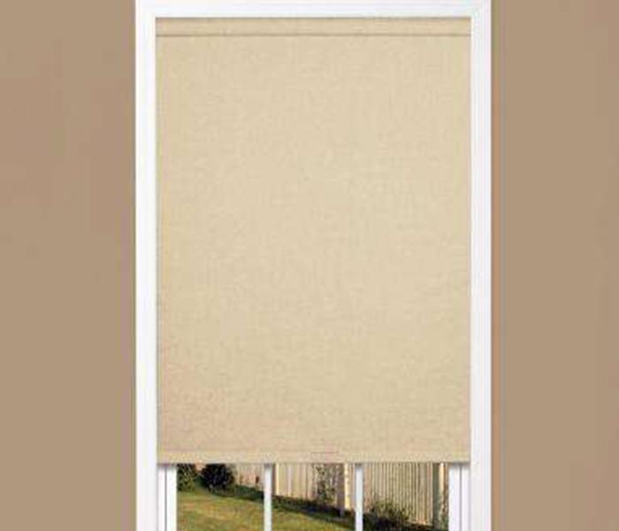 Jassco JAS-021 100 x 100cm Blackout Roller Blind with Installation - Sandal - Zoom Image