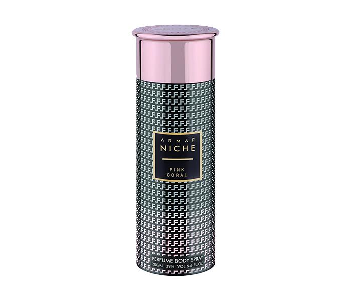 Armaf Niche Pink Coral Perfume Body Spray for Women, 200ml - Zoom Image