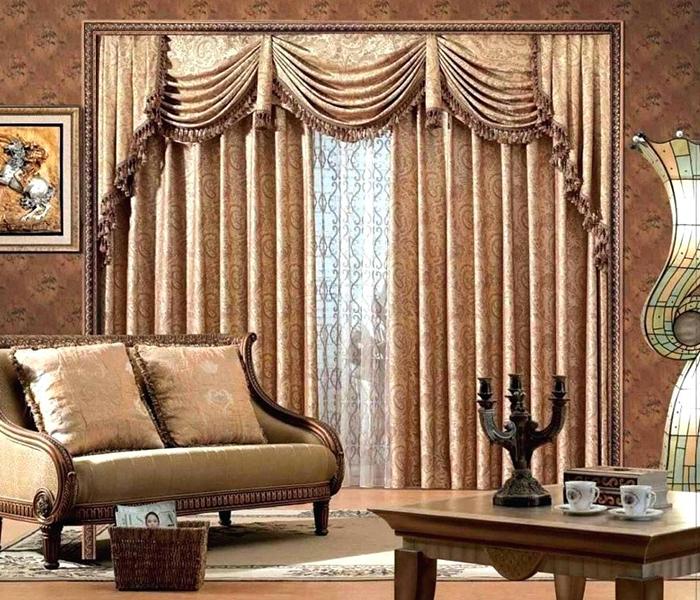 Jassco JAS-005 200 x 300cm Design Curtain with installation - Gold - Zoom Image