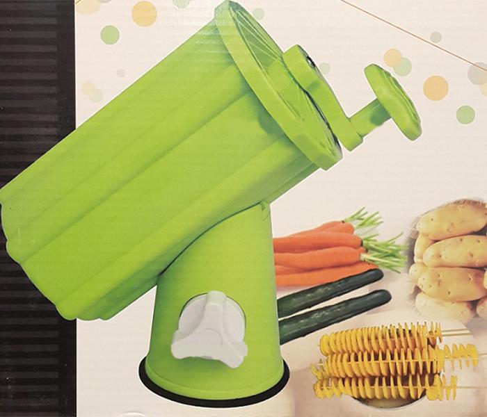 Multifunction Spring Sucked Potato Tower Machine - Green - Zoom Image 1