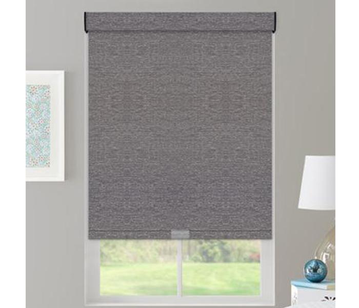 Blue Finch BF-003 100 x 100 cm Blackout Roller Blind with Installation - Grey - Zoom Image