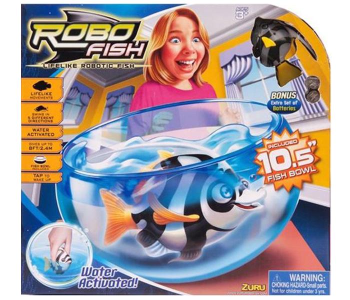 Robo Fish Wave 5 Deep Sea W Foldable Bowl for Kids - Zoom Image