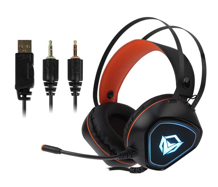 Meetion MT-HP020 USB Backlit Gaming Headset - Black - Zoom Image 6