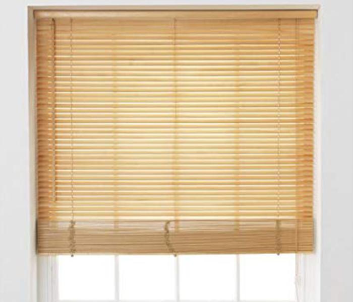 Jassco JAS-014 100 x 100cm Wooden Venetian Blind with Installation - Brown - Zoom Image