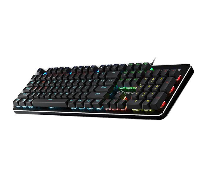 Meetion MT-MK007 LED Mechanical Gaming Keyboard - Black - Zoom Image 3