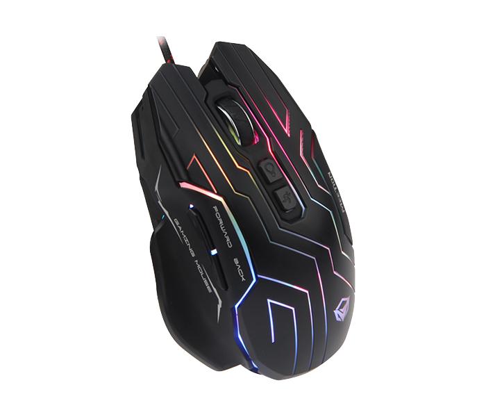 Meetion MT-GM22 Dazzling RGB Ergonomic Gaming Mouse - Black - Zoom Image 9