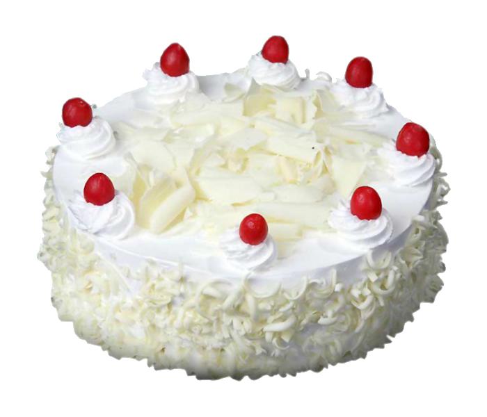 Arabian Florist Eggless White Forest Cake - 1 Kg - Zoom Image