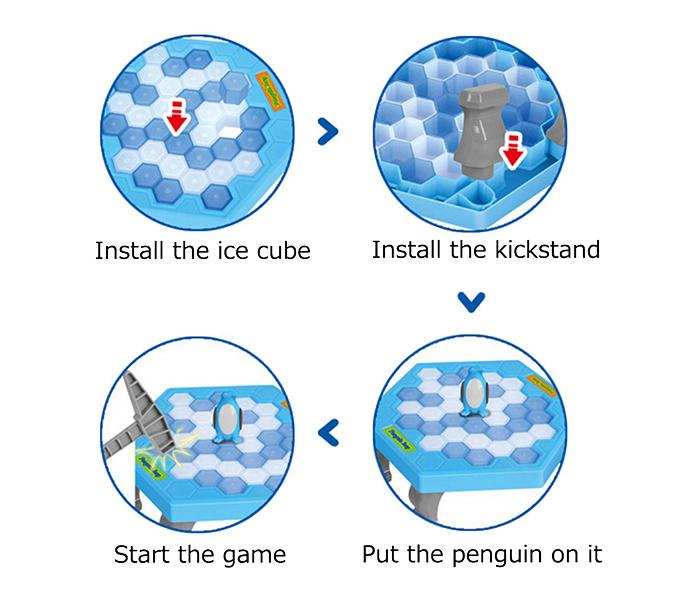 Penguin Trap Ice Breaker Kids Puzzle Table Game - Zoom Image 5