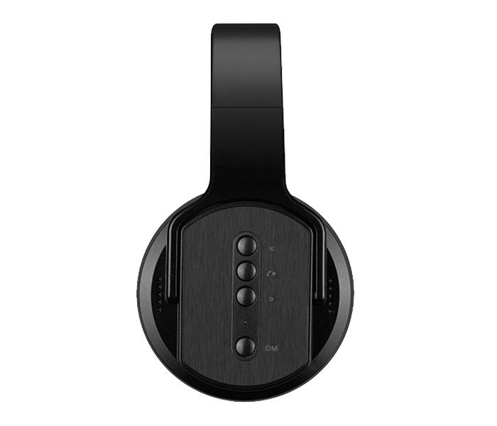 Trands MH2 2 in 1 Speaker Bluetooth Headphone - Black - Zoom Image 5