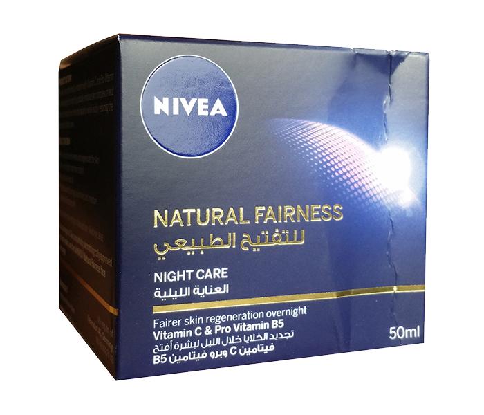 Nivea Natural Fairness Night Cream - 50ml - Zoom Image