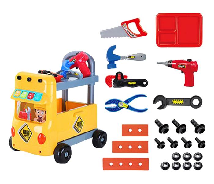 38 Pieces Tool Cart Construction for Kids - Zoom Image 1