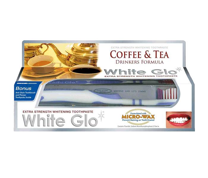 White Glo Coffee & Tea Drinkers Formula Whitening Toothpaste - 150g - Zoom Image 2