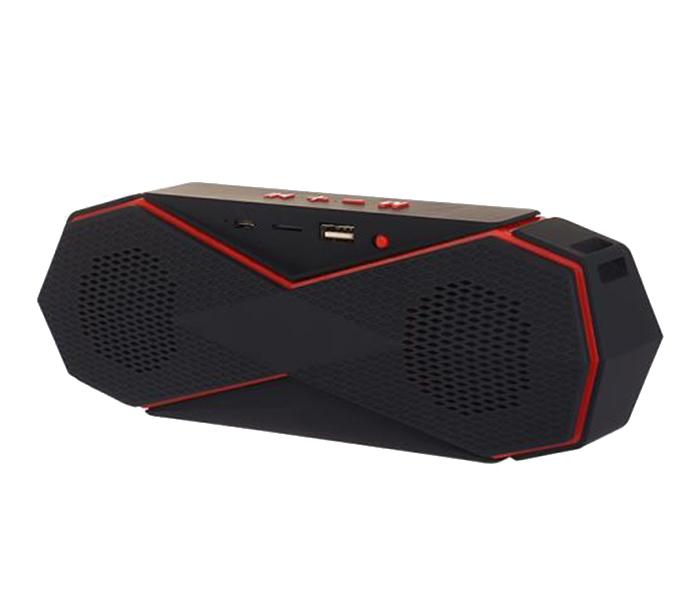 H18 Wireless Bluetooth Speaker with FM, TF, USB, AUX Function - Black - Zoom Image 3