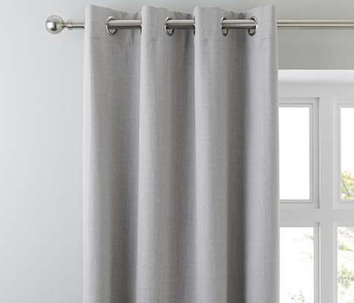 Jassco JAS-002 200 x 300cm Eyelet Curtain with Installation - Grey - Zoom Image