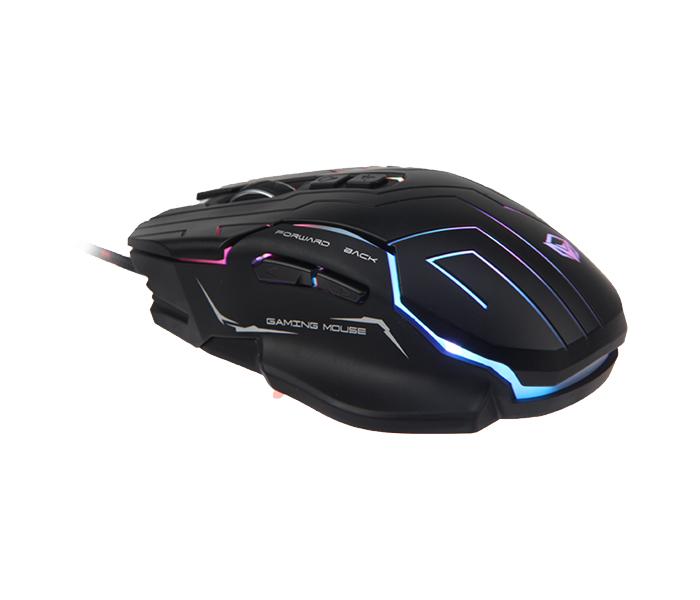 Meetion MT-GM22 Dazzling RGB Ergonomic Gaming Mouse - Black - Zoom Image 3