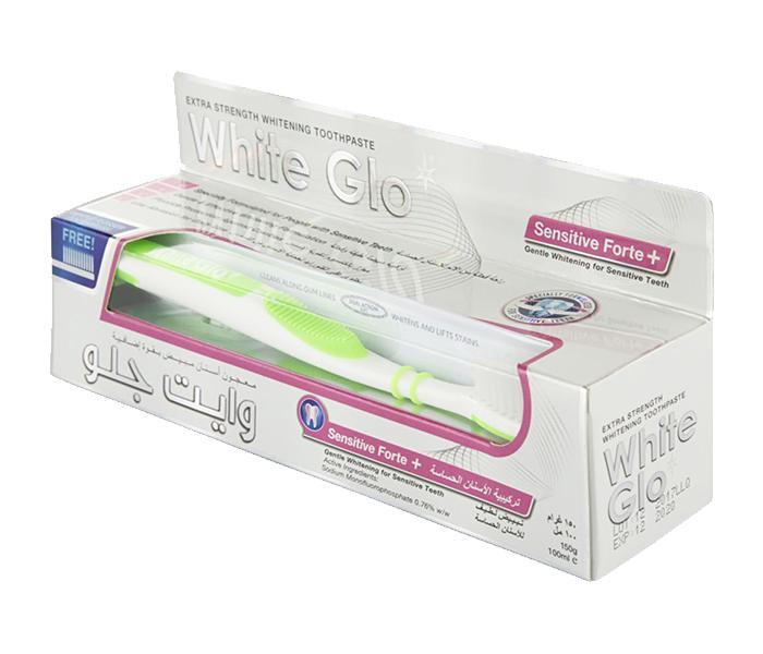 White Glo Sensitive Forte Plus Whitening Toothpaste - 150g - Zoom Image 1